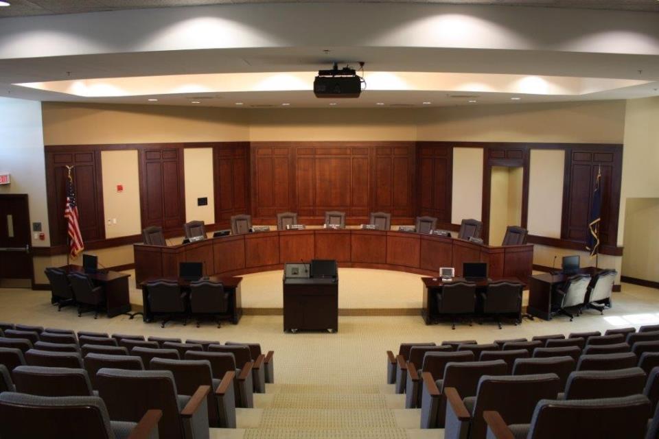 City Council meeting room